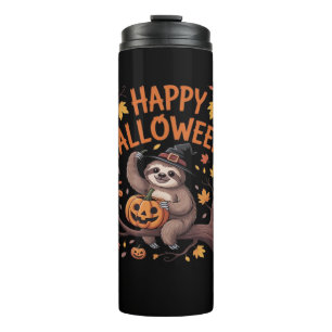 Bouteilles Isothermes Chemise T-Shirt de la fête d'Halloween de Sloth