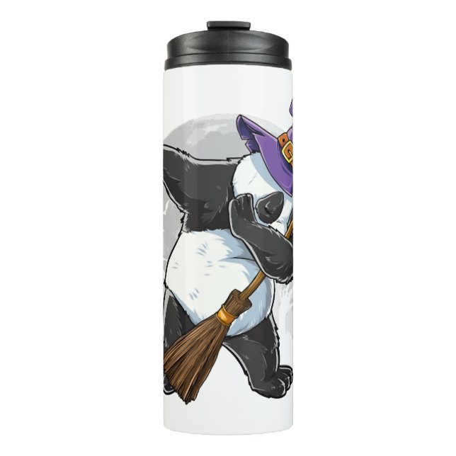 Bouteilles Isothermes Chemises Halloween Panda Dabbing, Halloween 2021 (Devant)