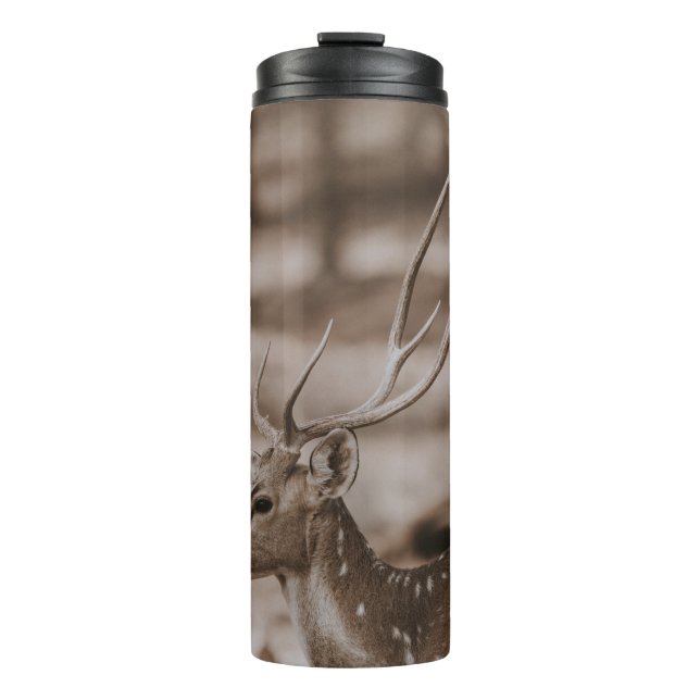 BOUTEILLES ISOTHERMES CHER AVEC DES ANTLERS (Devant)
