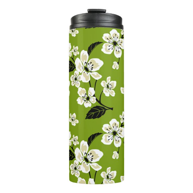 BOUTEILLES ISOTHERMES CHERRY BLOSSOM - SAKURA (MATCHA GREEN) (Devant)