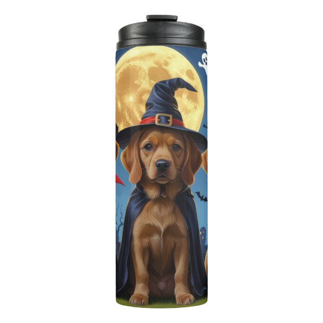 Bouteilles Isothermes Chesapeake Bay Terrier Citrouille Halloween Funny (Devant)