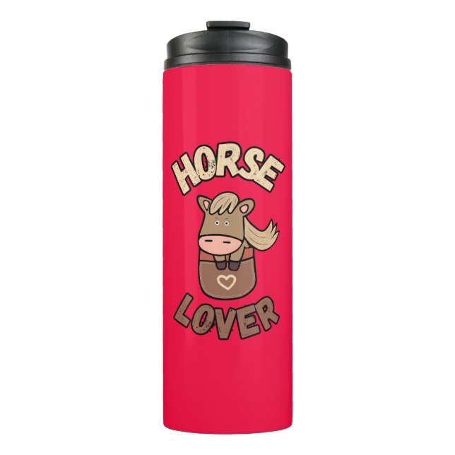 Bouteilles Isothermes Cheval mignon (Devant)