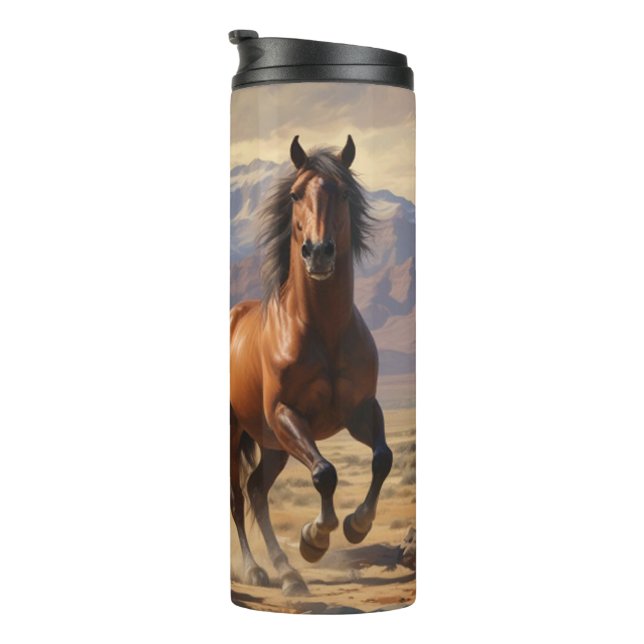 Bouteilles Isothermes Cheval sauvage (Tourné sur la droite)