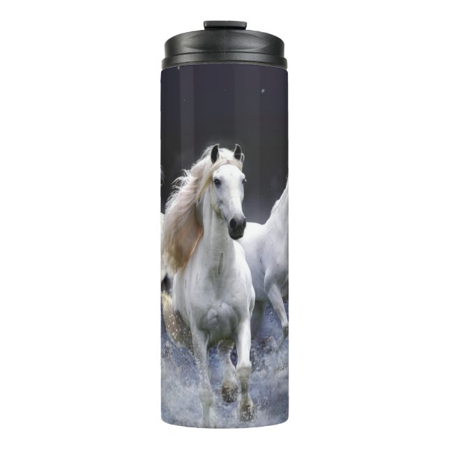 Bouteilles Isothermes Chevaux à lancer l'oreiller (Devant)
