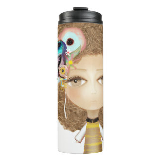 Bouteilles Isothermes Cheveux de miel yeux de miel poupée d'art