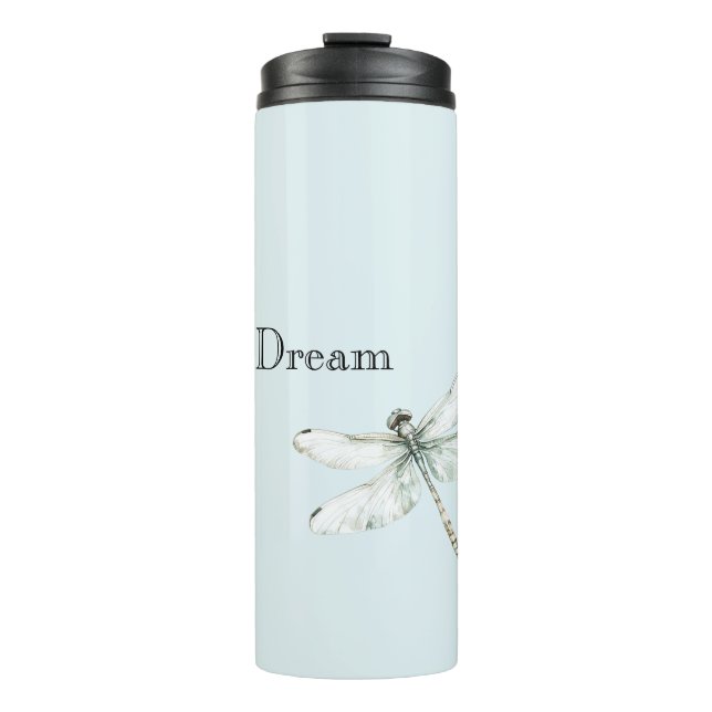 Bouteilles Isothermes Chic Blue Dragonfly Dream (Devant)