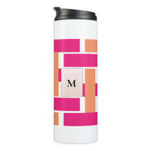 Bouteilles Isothermes Chic Monogramme Feminine StriMotif