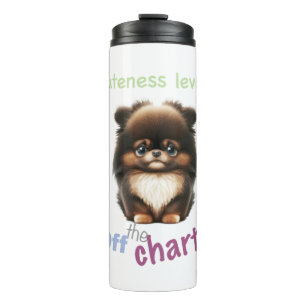 Bouteilles Isothermes Chien Animaux de compagnie niveau mignon adorable 