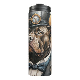 Bouteilles Isothermes Chien Cane Corso Steampunk