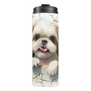Bouteilles Isothermes Chien chih-tzu 3-D mignon