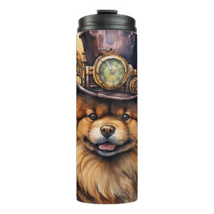 Bouteilles Isothermes Chien Chow Chow Steampunk