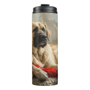 Bouteilles Isothermes Chien de berger d'Anatolie Fête de Noël