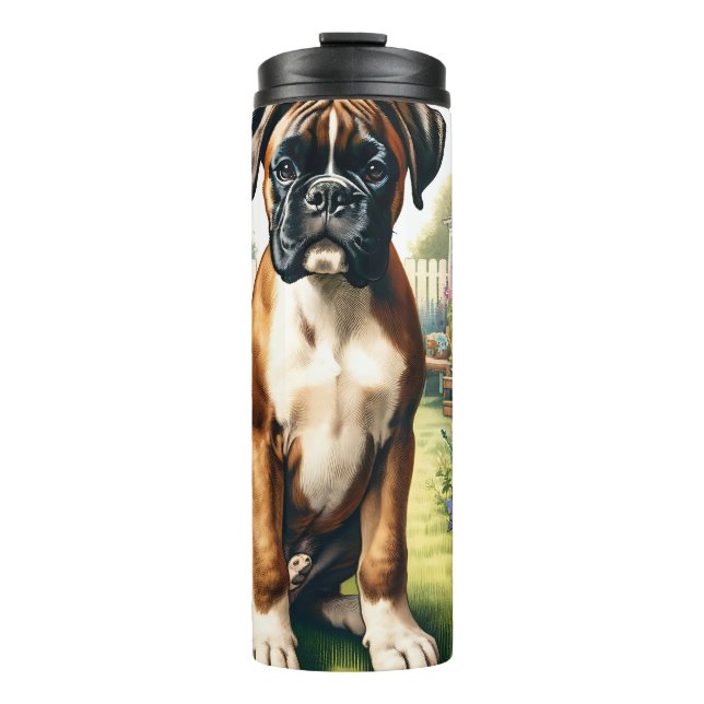Bouteilles Isothermes Chien de boîte mignon (Devant)