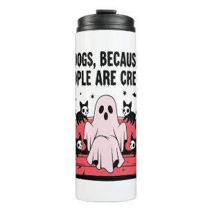 Bouteilles Isothermes Chien d'Halloween éffrayant Ghost Png Éffrayant 2
