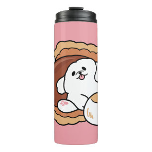 Bouteilles Isothermes Chien drôle et design de S'more – Pun pour amateur