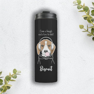 Bouteilles Isothermes Chien frigorifique avec Bubblegum Funny Beagle