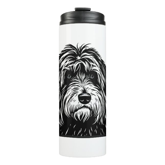 Bouteilles Isothermes Chien Mignon (Devant)