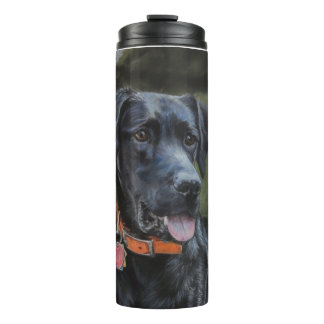 Bouteilles Isothermes Chien noir du Labrador