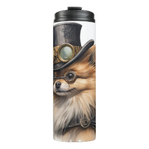 Bouteilles Isothermes Chien Steampunk Poméranien