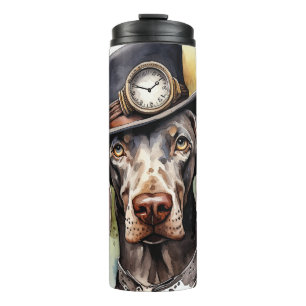 Bouteilles Isothermes Chien Steampunk Weimaraner