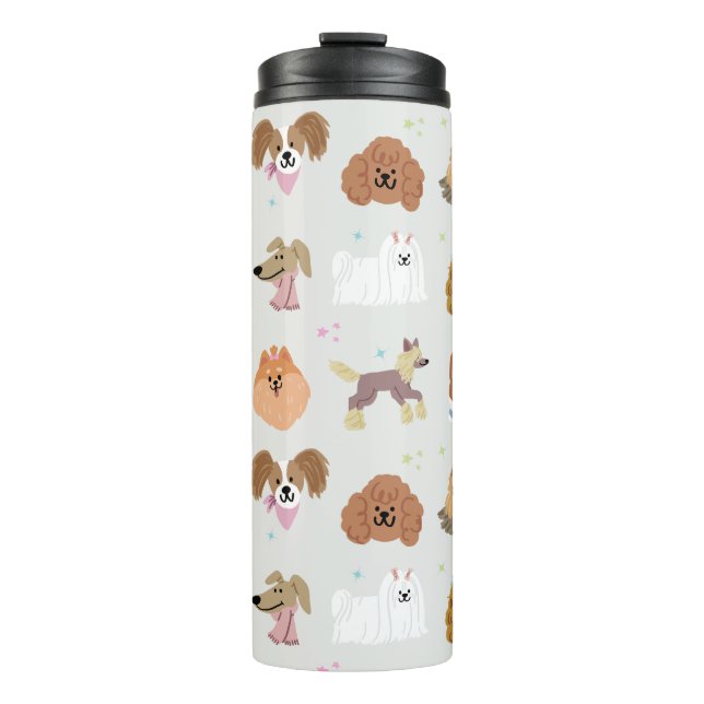 Bouteilles Isothermes Chiens Animaux (Devant)