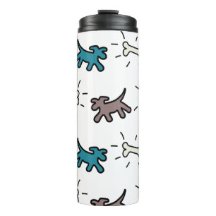 Bouteilles Isothermes Chiens Bones EG Graffiti Style Thermal Trumbler