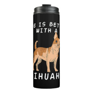 Bouteilles Isothermes Chihuahua Love Chiuaua Chig Maman Aimants Dire Chi