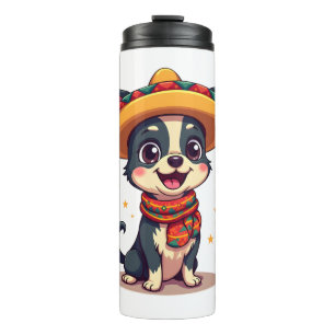 Bouteilles Isothermes Chihuahua  Mexique  Cinco de Mayo  Chien Drôle  Co