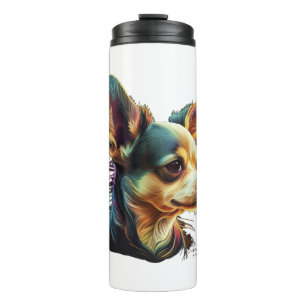 Bouteilles Isothermes Chihuahua peinture Abstraite couleur mignonne chie