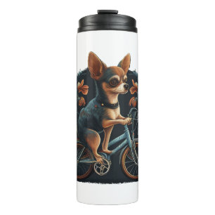 Bouteilles Isothermes Chihuahua Vélo Chien Chien Cyclisme