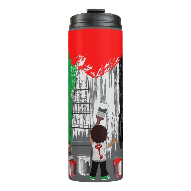 Bouteilles Isothermes Children of Gaza Painting Palestine Flag  (Devant)