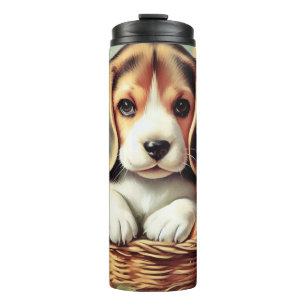 Bouteilles Isothermes Chiot Beagle vintage