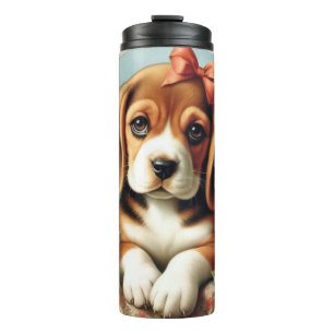 Bouteilles Isothermes Chiot Beagle vintage