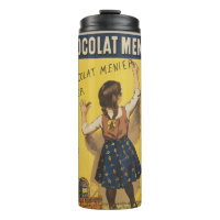 Chocolat Menier Petite fille Mur écriture