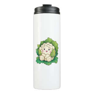 Bouteilles Isothermes Chou-fleur Kawaii