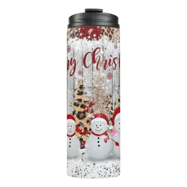 Bouteilles Isothermes Christmas Snowman (Devant)