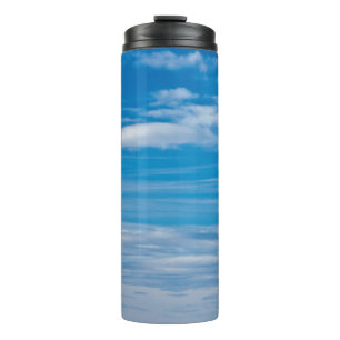 Bouteilles Isothermes Ciel bleu avec flux nuageux