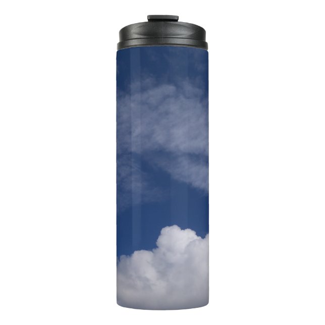 Bouteilles Isothermes ciel bleu nuages cool (Devant)