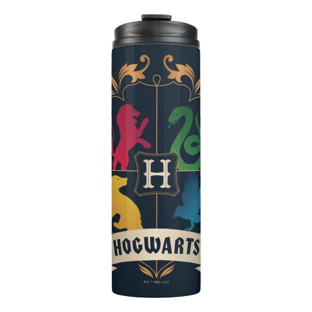 Bouteilles Isothermes Cimier de maison Ornat HOGWARTS™ (Devant)