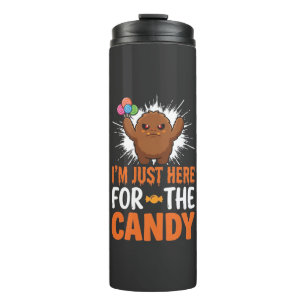 Bouteilles Isothermes Citation de monstre de bonbons d'Halloween Design