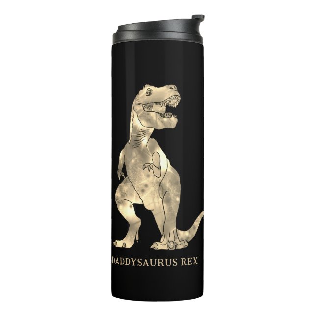 Bouteilles Isothermes Citation de papa dinosaure Daddysaurus (Tourné sur la gauche)
