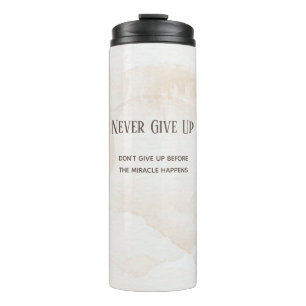 Bouteilles Isothermes Citation Motivation aquarelle