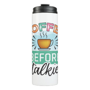 Bouteilles Isothermes Citations amusantes de café Humour pour les amateu
