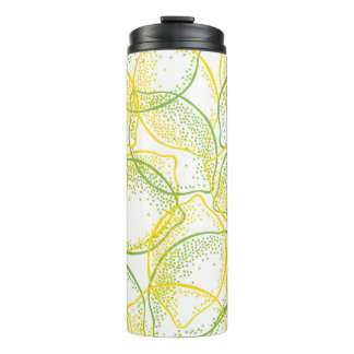 Bouteilles Isothermes Citrons et Limes : Motif frais.