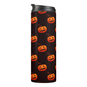 Bouteilles Isothermes Citrouille D'Halloween, Citrouille Orange Trou Ou