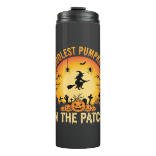 Bouteilles Isothermes Citrouille la plus cool d'Halloween dans le patch