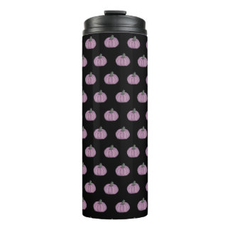 Bouteilles Isothermes Citrouille rose et noir