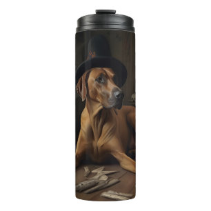 Bouteilles Isothermes Citrouilles Rhodesian Ridgeback Halloween Épouvant