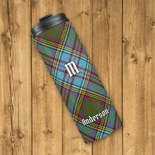 Bouteilles Isothermes Clan Anderson Tartan Thermal Tumbler