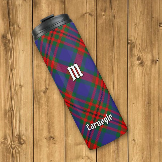 Bouteilles Isothermes Clan Carnegie Tartan (Créateur téléchargé)